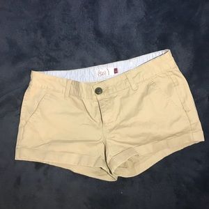 Khaki shorts